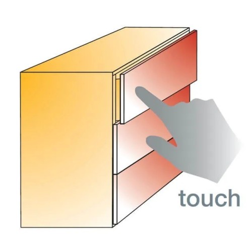 Titus Push Latch - Touch Open για ΠΟΡΤΑΚΙΑ & ΣΥΡΤΑΡΙΑ (915.0X59)