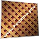 ΞΥΛΙΝΑ ΚΑΦΑΣΩΤΑ ΠΛΕΓΜΑΤΑ - ΛΟΞΟ ΚΑΒΑΛΗΤΟ 10x10 (507-R06)